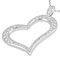 PIAGET Limelight Heart Diamond Collier Medium K18WG Pendentif G33L0700 4