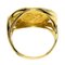 PIAGET Hans Erni Coin Ring K18 Yellow Gold/K24YG Women's 6