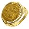 PIAGET Hans Erni Coin Ring K18 Yellow Gold/K24YG Women's 4