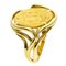 PIAGET Hans Erni Coin Ring K18 Yellow Gold/K24YG Women's 5
