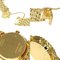 PIAGET 9706D23 Tradition Shell Diamond Watch K18 Yellow Gold K18YG Women's 9