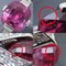 PIAGET Pink Sapphire Ring K18WG #54 4.68ct Diamond White Gold 198059 5