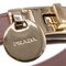 Pink Beige Leather & Metal Bracelet from Prada 4