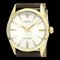 ROLEXVintage Oyster Perpetual Gold Plated Leather Watch 1025 BF559169 1