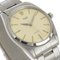 ROLEX Big Oyster Precision Rivet Bracelet cal.1210 6424 Stainless Steel Silver Manual Winding Men's White Dial Watch 3