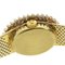 Reloj italiano ROLEX de 34 piezas con diamantes Cal.1800 8330 K14 de oro amarillo de cuerda manual con esfera de champán para mujer I220823024, Imagen 6