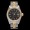 ROLEX Datejust 69173 Women's YG/SS Watch Automatic Winding Black Dial, Image 1