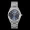 ROLEX Air King 5500 SS 28th series men's automatic watch blue gray dial, Image 1
