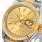 Datejust W Watch Automatic Winding Champagne Dial Watch from Rolex, Image 7