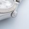 Mechanische Datejust F Armbanduhr aus Weißgold mit Automatikaufzug von Rolex 7