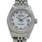 Reloj ROLEX Datejust 79174 F para mujer de cuerda automática AT acero inoxidable SS WG plateado blanco pulido, Imagen 3