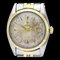 ROLEX Oyster Perpetual 6105 18K Gold Steel Automatic Ladies Watch BF561672 1