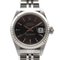 Reloj de pulsera Datejust T mecánico automático de acero inoxidable negro de Rolex, Imagen 1