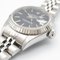 Reloj de pulsera Datejust T mecánico automático de acero inoxidable negro de Rolex, Imagen 10