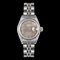 ROLEX Datejust 79174 SS×WG A number ladies automatic watch black shell dial 1