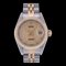 ROLEX Datejust 10P Diamond 69173G Women's YG/SS Watch Automatic Champagne Engraved Computer Dial 1