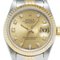 Datejust 10P Diamond Automatic Uhr mit Champagner-Zifferblatt von Rolex 5