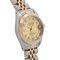 Datejust 10P Diamond Automatic Champagne Dial Watch from Rolex, Image 3