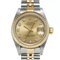Datejust 10P Diamond Automatic Champagne Dial Watch from Rolex 1