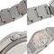 ROLEX Oyster quartz 17000 men's SS watch silver dial, Image 2