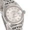 ROLEX 79174G Datejust 10P Reloj de diamantes de acero inoxidable / SS / K18WG para mujer, Imagen 5
