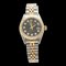 ROLEX Datejust Black Dial SS K18YG 10P Diamond Combination P Number Ladies AT Automatic Watch 79173G 1