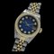 ROLEX Datejust 69173G número U reloj para mujer 10P diamante azul gradación cuerda automática AT acero inoxidable SS oro YG combinación pulida, Imagen 1
