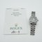 Montre-Bracelet Datejust Noire en Acier Inoxydable de Rolex 10