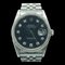 ROLEX Datejust 10P diamond 16234G T number SS/WG automatic watch black dial Y03010 1