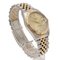 ROLEX Datejust 10P Diamond Date Champagne Dial SS/YG R Number Men's AT Automatic Watch 16233G, Image 3