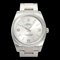 ROLEX Oyster Perpetual 114200 Silver 369 Reloj con esfera árabe para hombre, Imagen 1