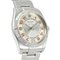 ROLEX Air King Oyster Perpetual Concentric 114210 argento quadrante arabo orologio da uomo, Immagine 2