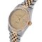 ROLEX Datejust 16233 Men's YG/SS Watch Automatic Gold Dial, Image 2