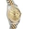 ROLEX Datejust 16233 Men's YG/SS Watch Automatic Champagne Dial 4