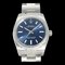 ROLEX Oyster Perpetual 34 124200 Armbanduhr mit leuchtend blauem Zifferblatt 1