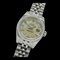 ROLEX Datejust 179174NG D watch ladies yellow shell 10P diamond automatic winding AT stainless steel SS white gold WG silver polished 1