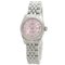 179174 Datejust Rosa Römische Uhr aus Edelstahl von Rolex 1