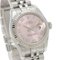 179174 Datejust Rosa Römische Uhr aus Edelstahl von Rolex 4