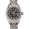 Datejust Diamond Watch with Black Dial from Rolex, Image 1