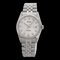 ROLEX 16234G Datejust 10P Reloj de diamantes de acero inoxidable SS K18WG para hombre, Imagen 1