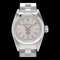 ROLEX Oyster Perpetual Domino's Pizza 67180 Ladies SS Watch Automatic Silver Dial 1