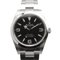 Armbanduhr aus schwarzem Edelstahl von Rolex 1