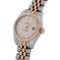 ROLEX Datejust 10P Diamond 179171G Reloj PG / SS para mujer automático con esfera rosa, Imagen 4