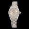 ROLEX 69179G Datejust 10P Diamond Maker Complete Watch K18 White Gold K18WG Women's 1