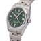 Oyster Perpetual Uhr mit grünem Zifferblatt von Rolex 3