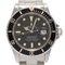 ROLEX Submariner Date Borderless 16800 Men's SS Watch Automatic Winding Black Dial 5