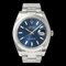 ROLEX Datejust 41 126300 Bright Blue/Bar Dial Watch Men's, Image 1