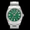 ROLEX Oyster Perpetual 36 126000 Verde / Reloj con esfera de barra para hombre, Imagen 1
