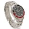ROLEX GMT Master 2 Red and Black Bezel Dial Date SS Men's Automatic Watch No. 89 16760 3