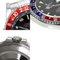 ROLEX 16700 GMT Master Blue Red Bezel Reloj de tritio de acero inoxidable / SS para hombre, Imagen 5
